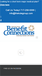 Mobile Screenshot of benefit-connections.com